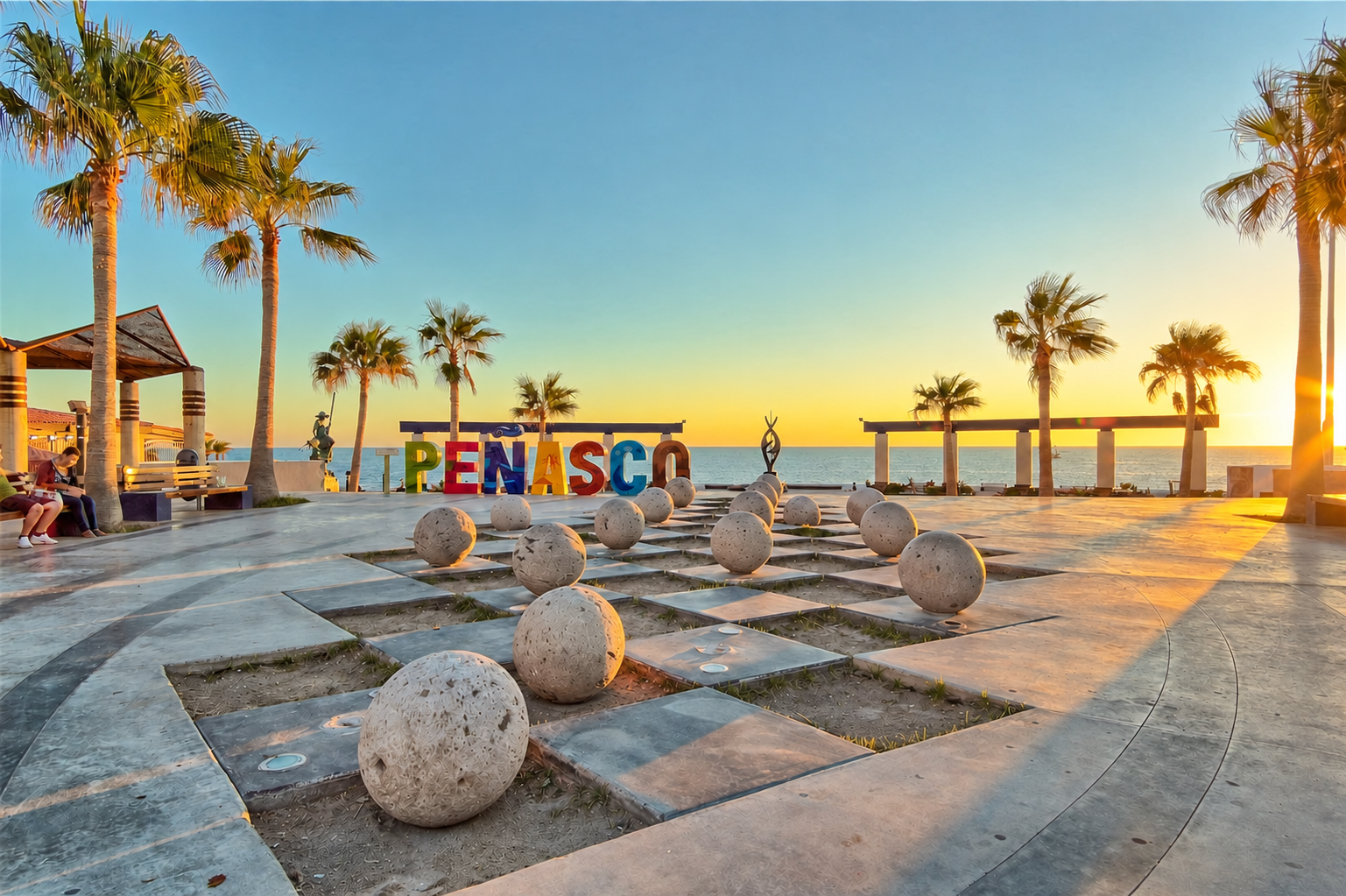 Sunset over the Sea of Cortez