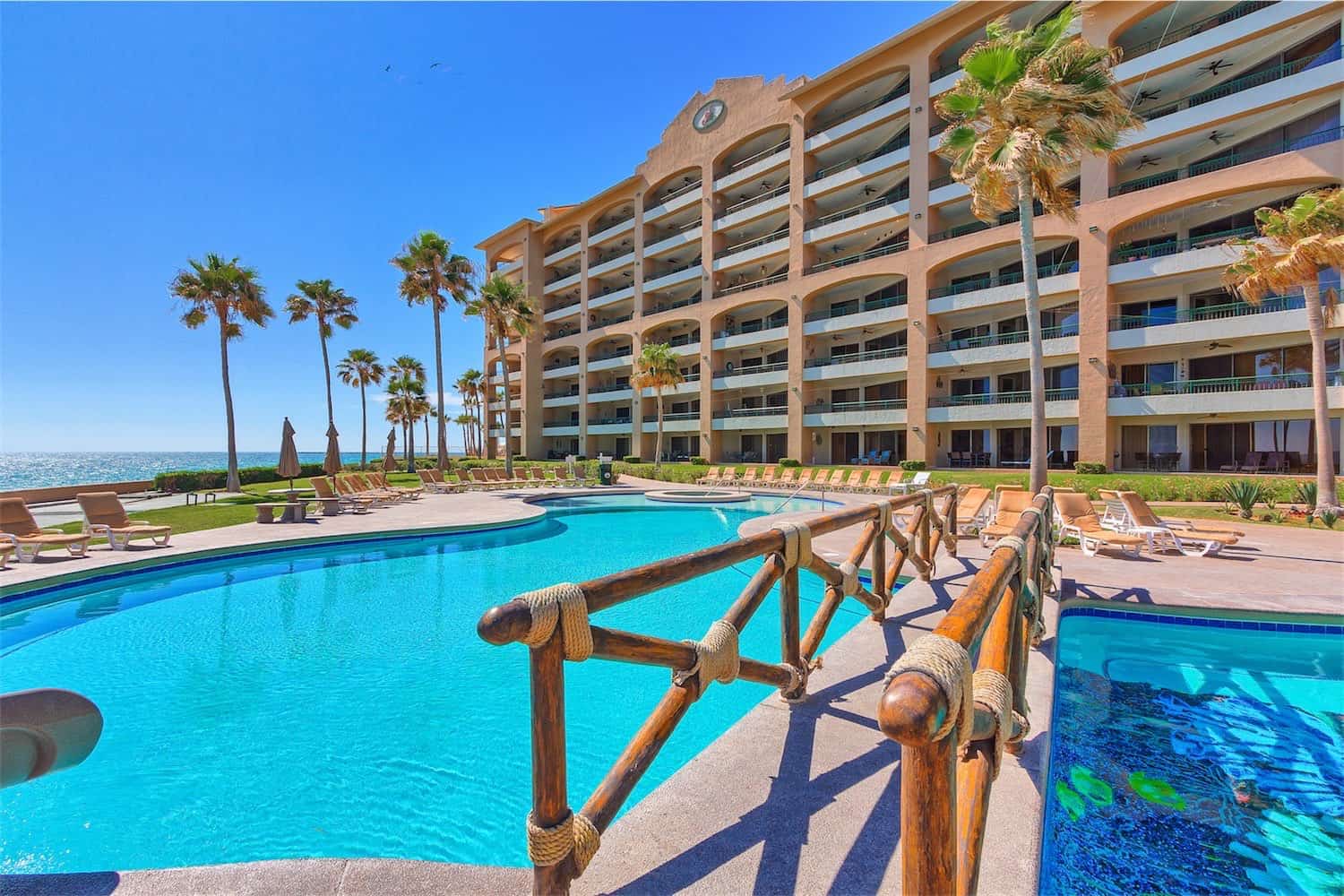 Sonoran Spa resort pool and beachfront