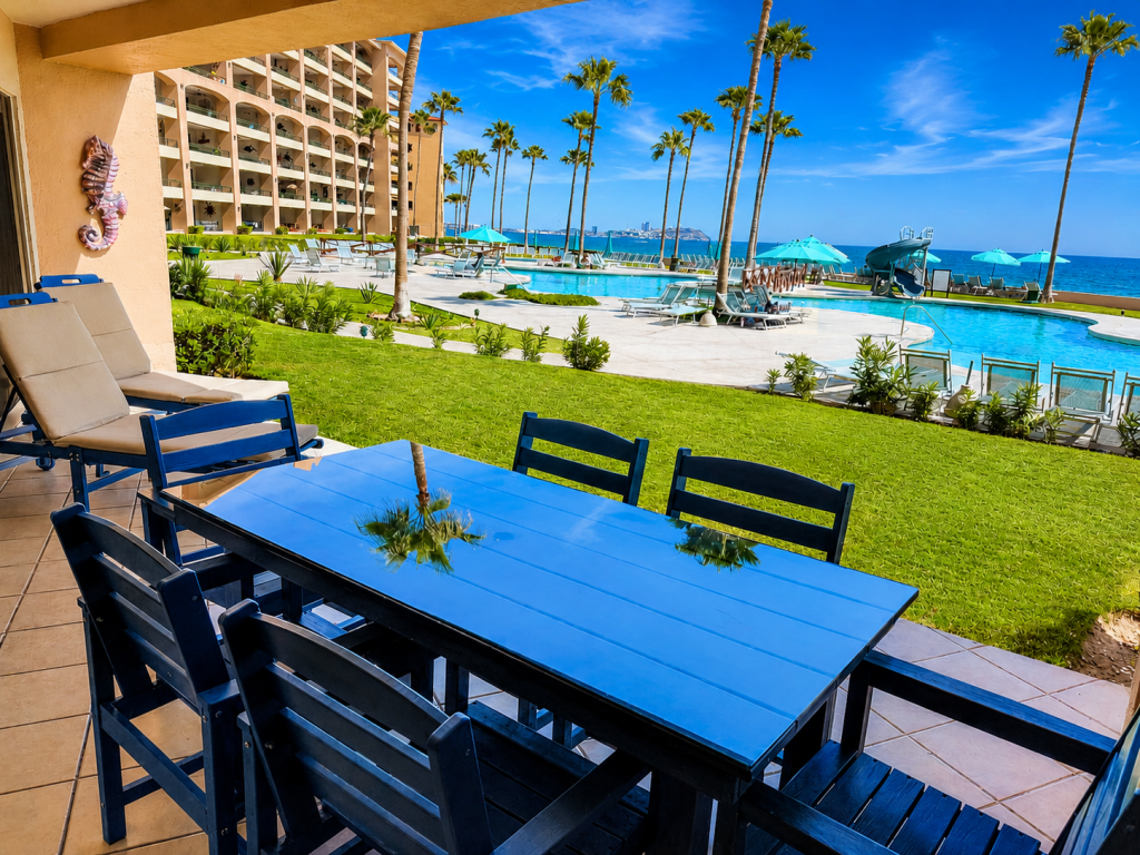 Private patio at Sonoran Spa W107